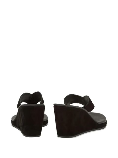 Ancient Greek Sandals Charys wedge sandals - Black