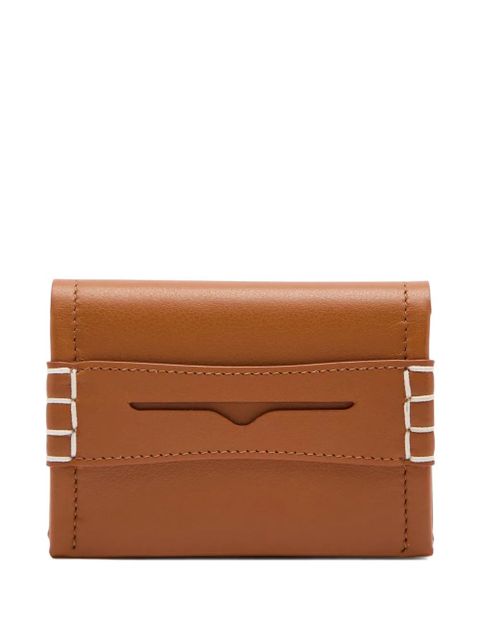 JW Anderson stitched tab wallet - Brown - zdjęcie produktu nr 1