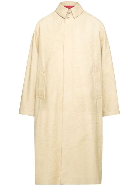 Maison Margiela Utility cotton trench coat - Brown - zdjęcie produktu nr 1