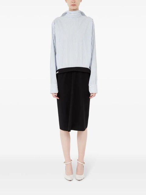 Maison Margiela panelled midi dress - White - zdjęcie produktu nr 2