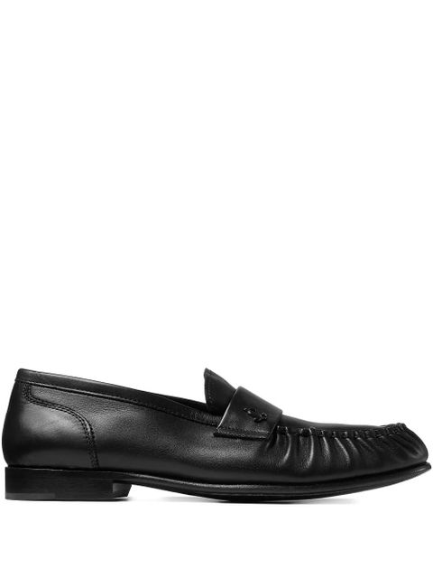 Jimmy Choo Ellis logo-plaque loafer - Black - zdjęcie produktu nr 1