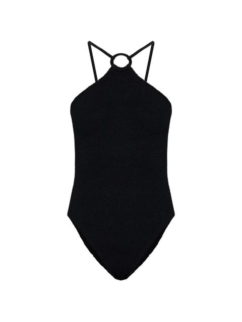 Hunza G Jasmine ring crinkle swimsuit - Black - zdjęcie produktu nr 1