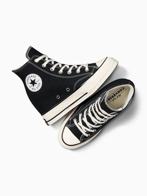 Converse trampki Chuck 70 Wedge damskie kolor czarny A12563C
