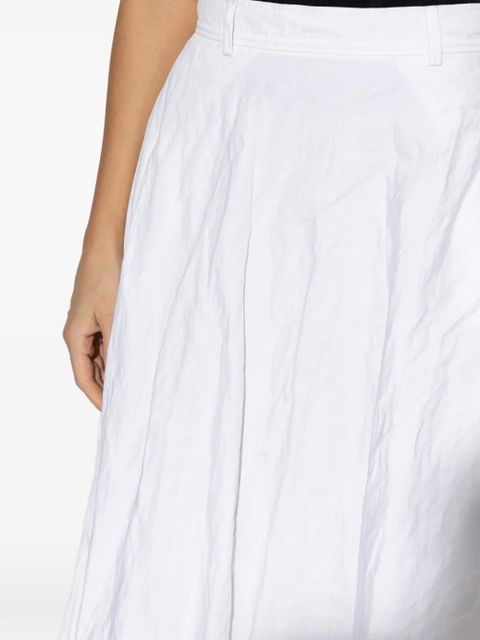 Moschino flared skirt - White