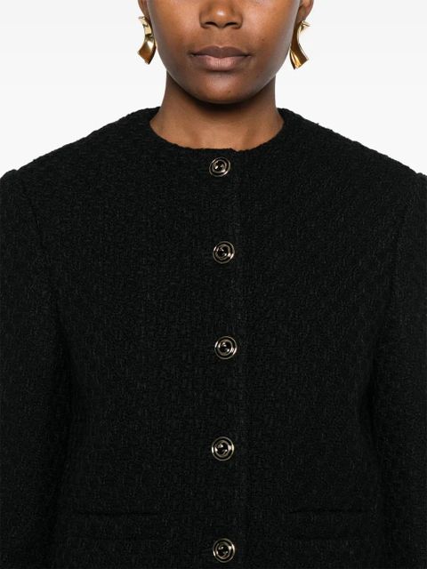 Gucci Tweed Damier jacket - Black