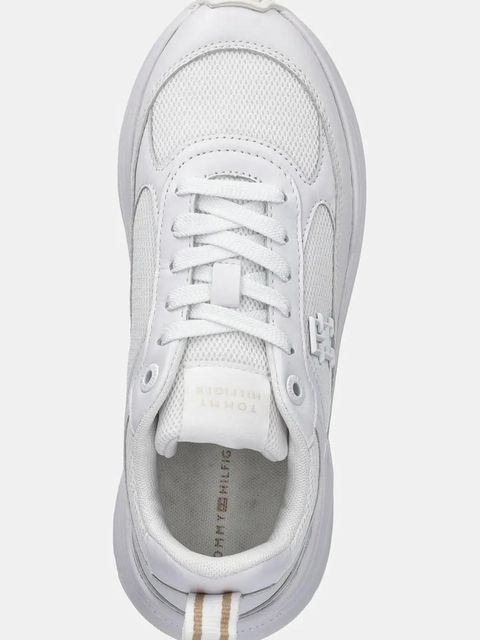 Tommy Hilfiger sneakersy TH CHUNKY RUNNER damskie kolor biały FW0FW08474