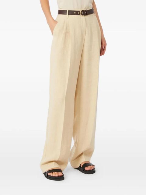 Max Mara linen trousers - Neutrals - zdjęcie produktu nr 1