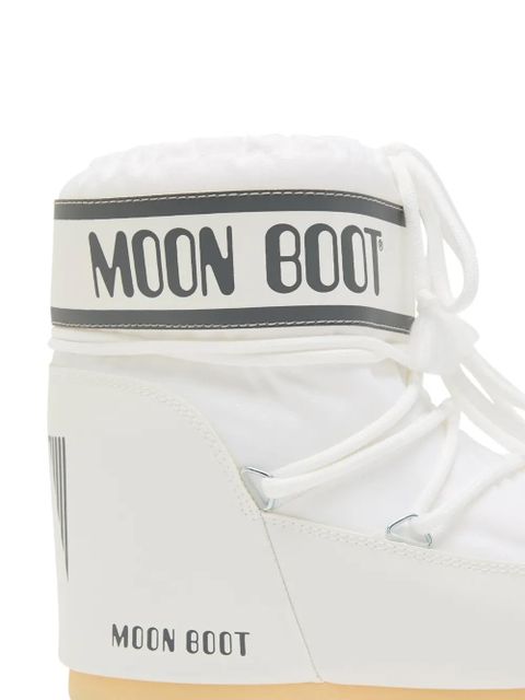 Moon Boot logo-print lace-up boots - White - zdjęcie produktu nr 2