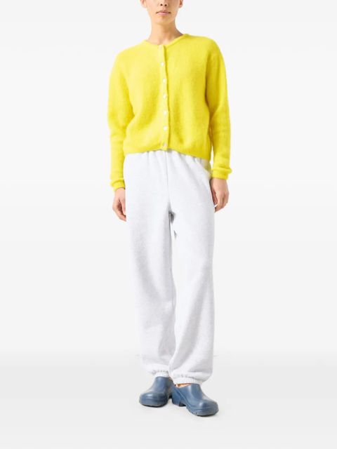 American Vintage crew-neck long-sleeve cardigan - Yellow - zdjęcie produktu nr 2