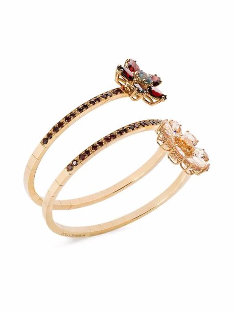 Dolce & Gabbana 18K yellow gold Spring rhodolite garnet, morganite, zircon and citrine bracelet - zdjęcie produktu nr 2