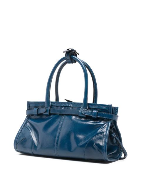 Prada mini Bonnie buckle-detail tote bag - Blue - zdjęcie produktu nr 2