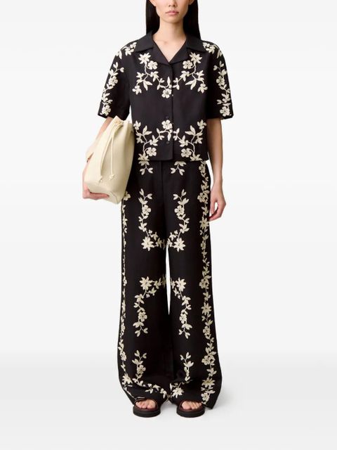 Claudie Pierlot floral-print shirt - Black - zdjęcie produktu nr 2