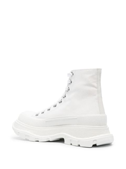 Alexander McQueen Tread Slick boots - White