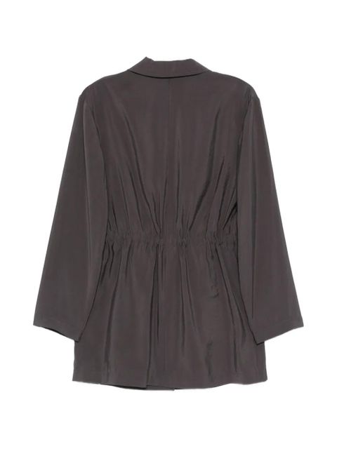 Alysi drawstring-detail blazer - Grey - zdjęcie produktu nr 2