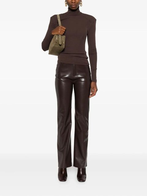 Nanushka turtleneck top - Brown - zdjęcie produktu nr 2