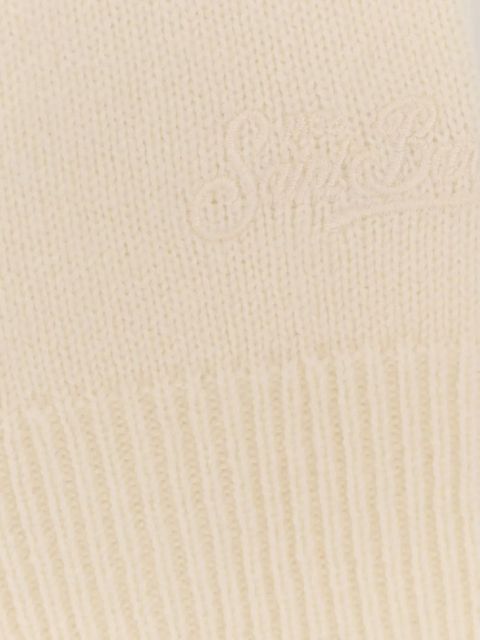 MC2 Saint Barth Sorbonne embroidered-logo sweater - Neutrals
