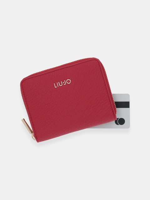 Liu Jo portfel damski kolor czerwony AA6156 E1109