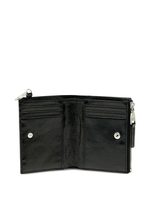 Diesel embossed detail wallet - Black