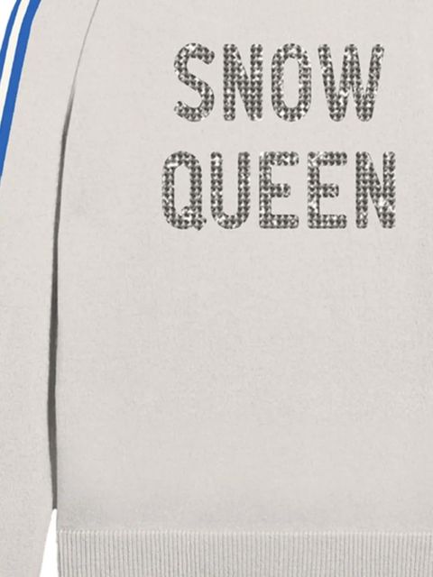 MC2 Saint Barth Snow Queen stripe-embellished knitwear - Neutrals - zdjęcie produktu nr 2