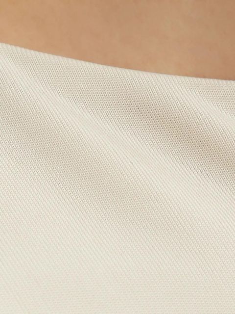 Aya Muse boat-neck midi dress - White