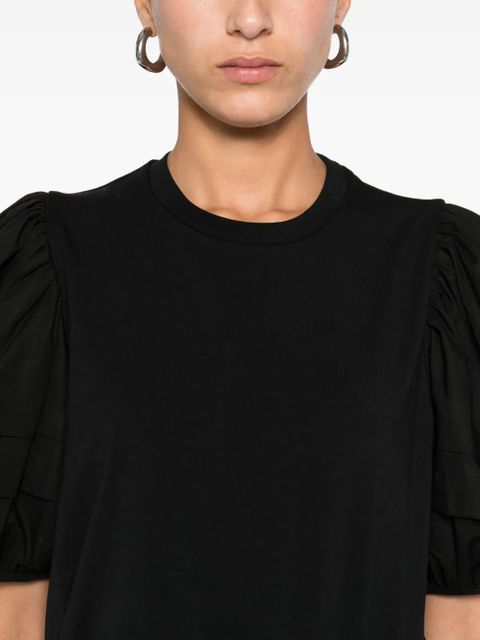 Cecilie Bahnsen short sleeve blouse - Black