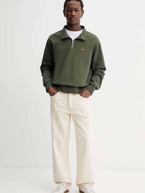 Levi's bluza bawełniana LSE_ORIGINAL HM 1/4 ZIP - zdjęcie produktu nr 1