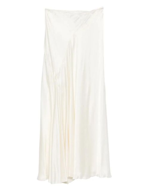 The Row asymmetrical silk skirt - Neutrals - zdjęcie produktu nr 1