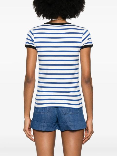 Valentino Garavani striped jersey T-shirt - Blue