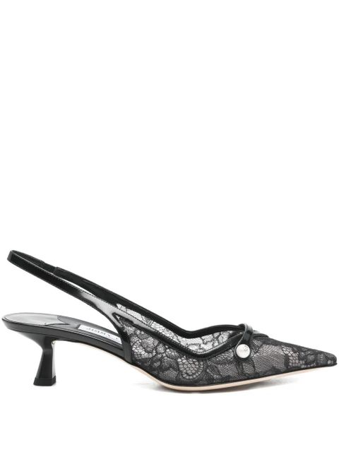 Jimmy Choo Amita slingback pumps - Black