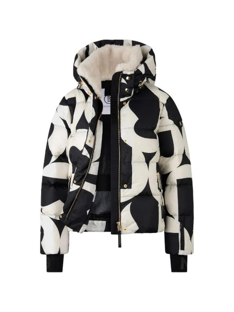 BOGNER Maja printed ski jacket - Black