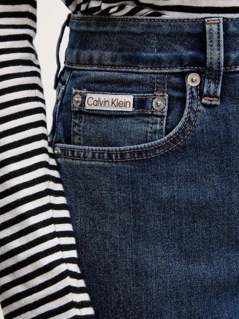 Calvin Klein Jeans jeansy damskie high waist LV047E614G