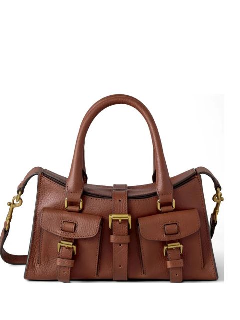 Mulberry mini Roxanne buckle-detail shoulder bag - Brown - zdjęcie produktu nr 1