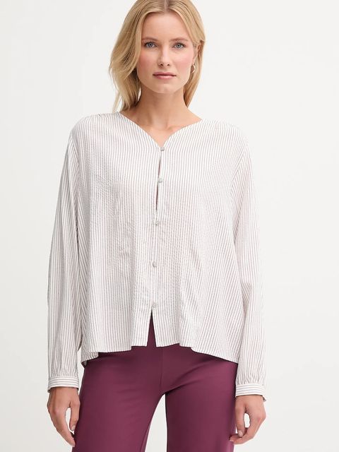 United Colors of Benetton koszula damska kolor biały regular 570QDQ0CH - zdjęcie produktu nr 1