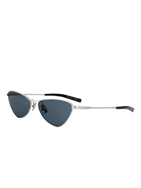Saint Laurent Eyewear cat-eye frame sunglasses - Silver