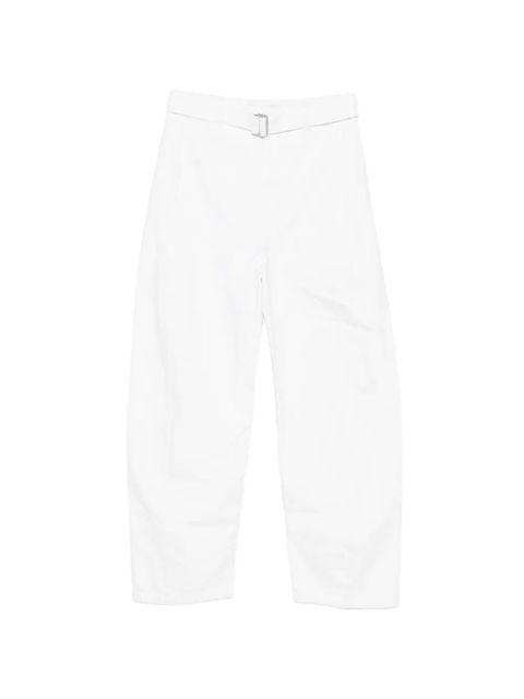LEMAIRE belted jeans - White - zdjęcie produktu nr 1