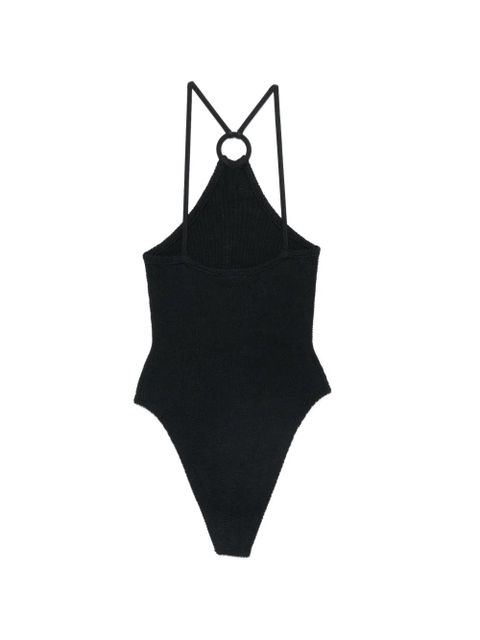 Hunza G Jasmine crinkle-effect swimsuit - Black - zdjęcie produktu nr 2