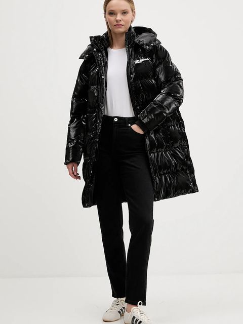 Karl Lagerfeld Jeans kurtka kolor czarny zimowa A4W15059