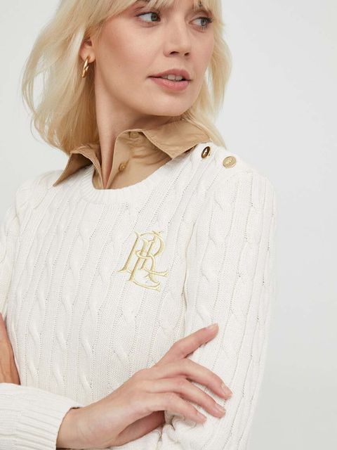 Lauren Ralph Lauren sweter bawełniany