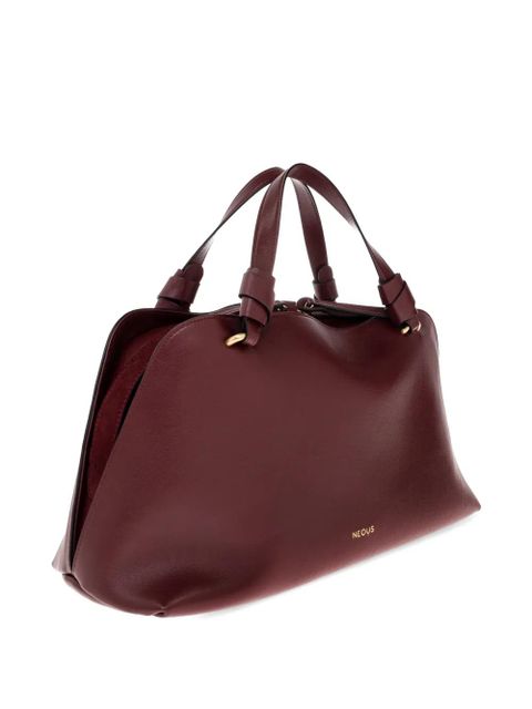 NEOUS Aries leather tote bag - Red