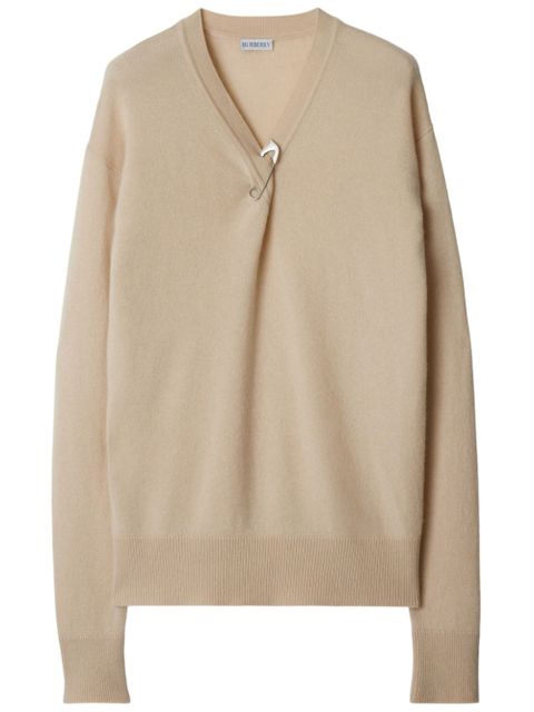 Burberry cashmere sweater - Neutrals - zdjęcie produktu nr 1