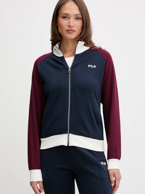 Fila dres lounge bawełniany damski kolor granatowy FPW4213 - zdjęcie produktu nr 2