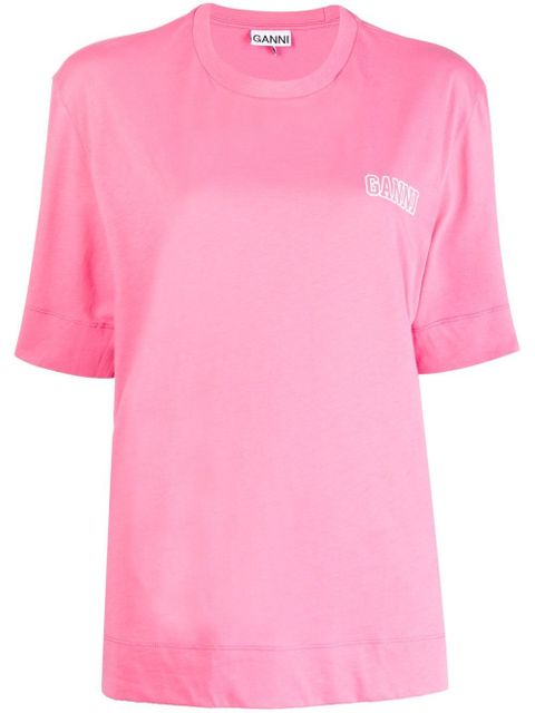 GANNI short-sleeve T-shirt - Pink