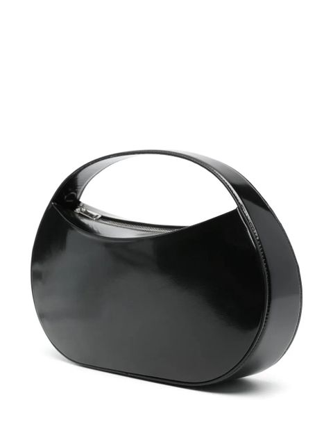 Coperni Sound Swipe leather tote bag - Black