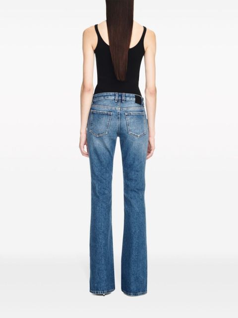 Off-White mid-rise flared jeans - Blue