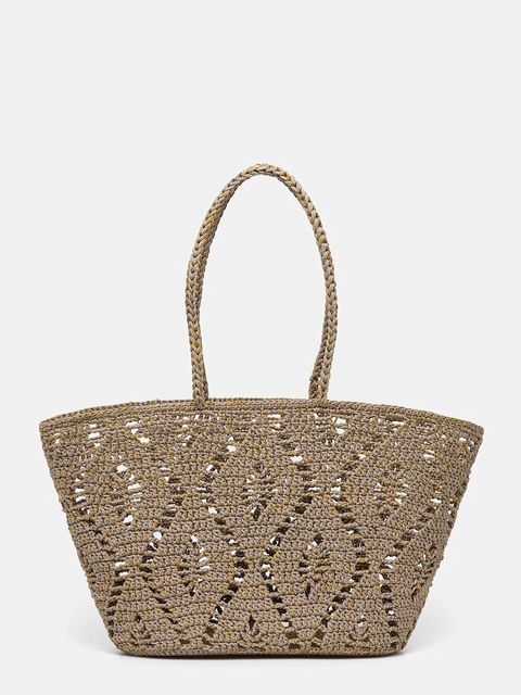 Answear.LAB kosz plażowy kolor brązowy - zdjęcie produktu nr 1