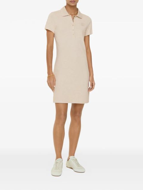 Burberry cotton polo shirt dress - Neutrals - zdjęcie produktu nr 2
