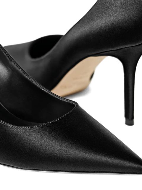 Jimmy Choo 85mm Love pointed-toe pumps - Black - zdjęcie produktu nr 2