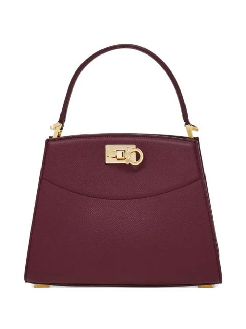 Ferragamo Studio Box top-handle satchel bag - Red - zdjęcie produktu nr 1