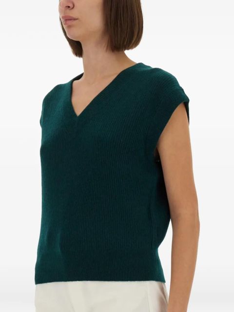 Guest In Residence ribbed knit vest - Green