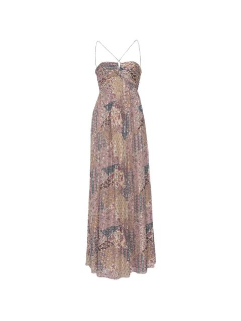 Ba&Sh Pietra floral cut-out maxi dress - Pink - zdjęcie produktu nr 1